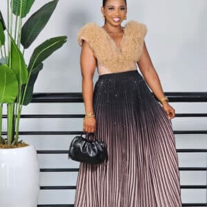 BANDAGE RUFFLE FRONT BODYSUIT - Image 7