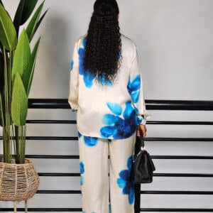 2-TONE SATIN SHIRT & PANT 2IN1 - Image 3