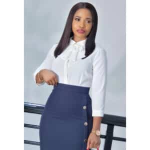 SIDE BUTTON SKIRT - Image 6