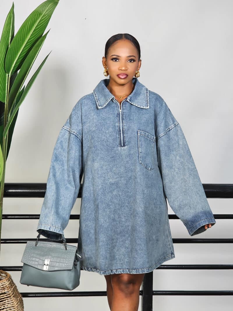 DENIM DRESS