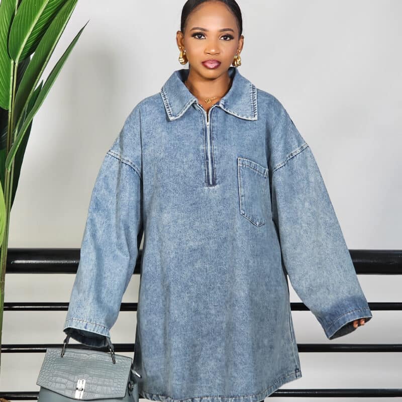 DENIM DRESS