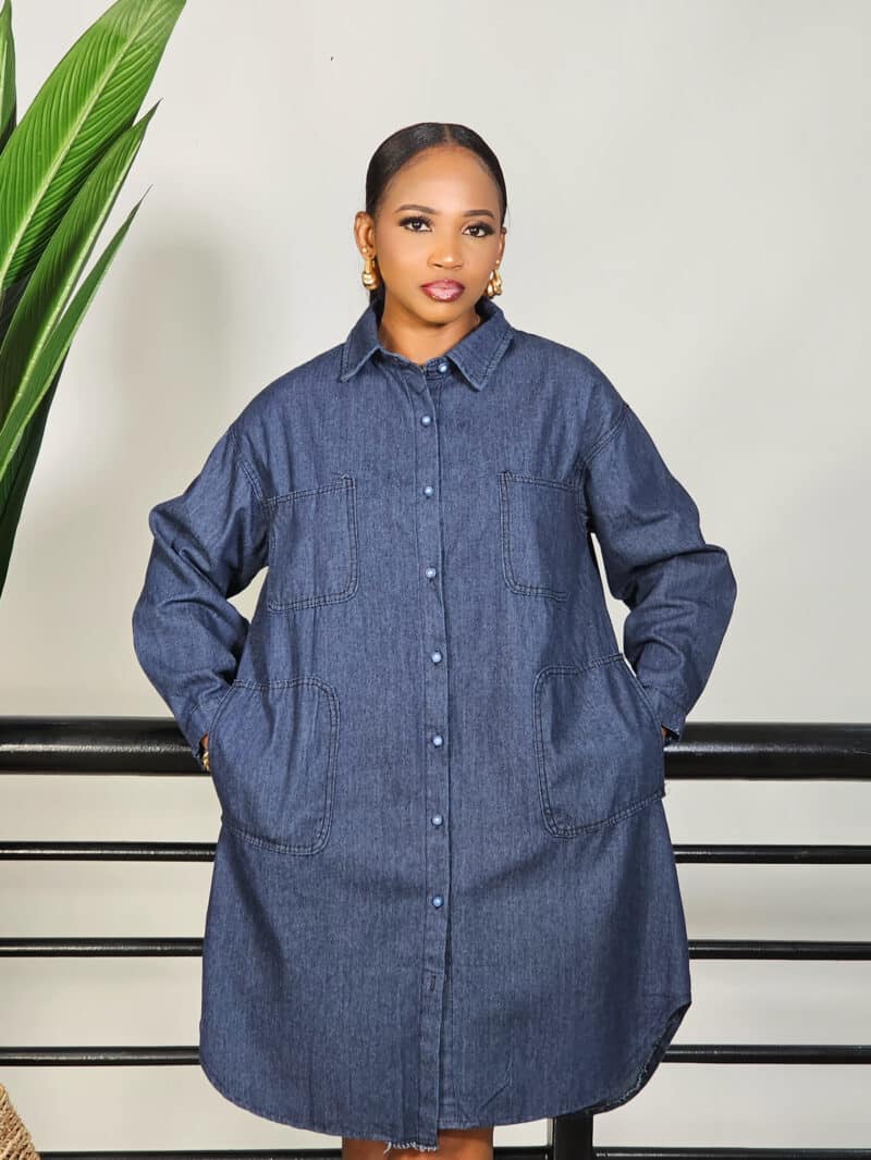 DENIM DRESS - Image 2