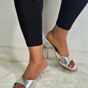 KITTEN HEEL NUDE SLIPPERS AR-2 - Image 7