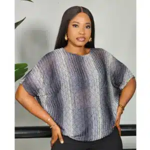 FRONT ZIP FISH NET TOP - Image 2