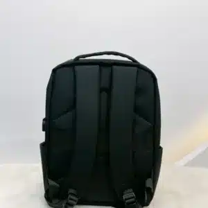 FRONT ZIP PLAIN BACKPACK - Image 3