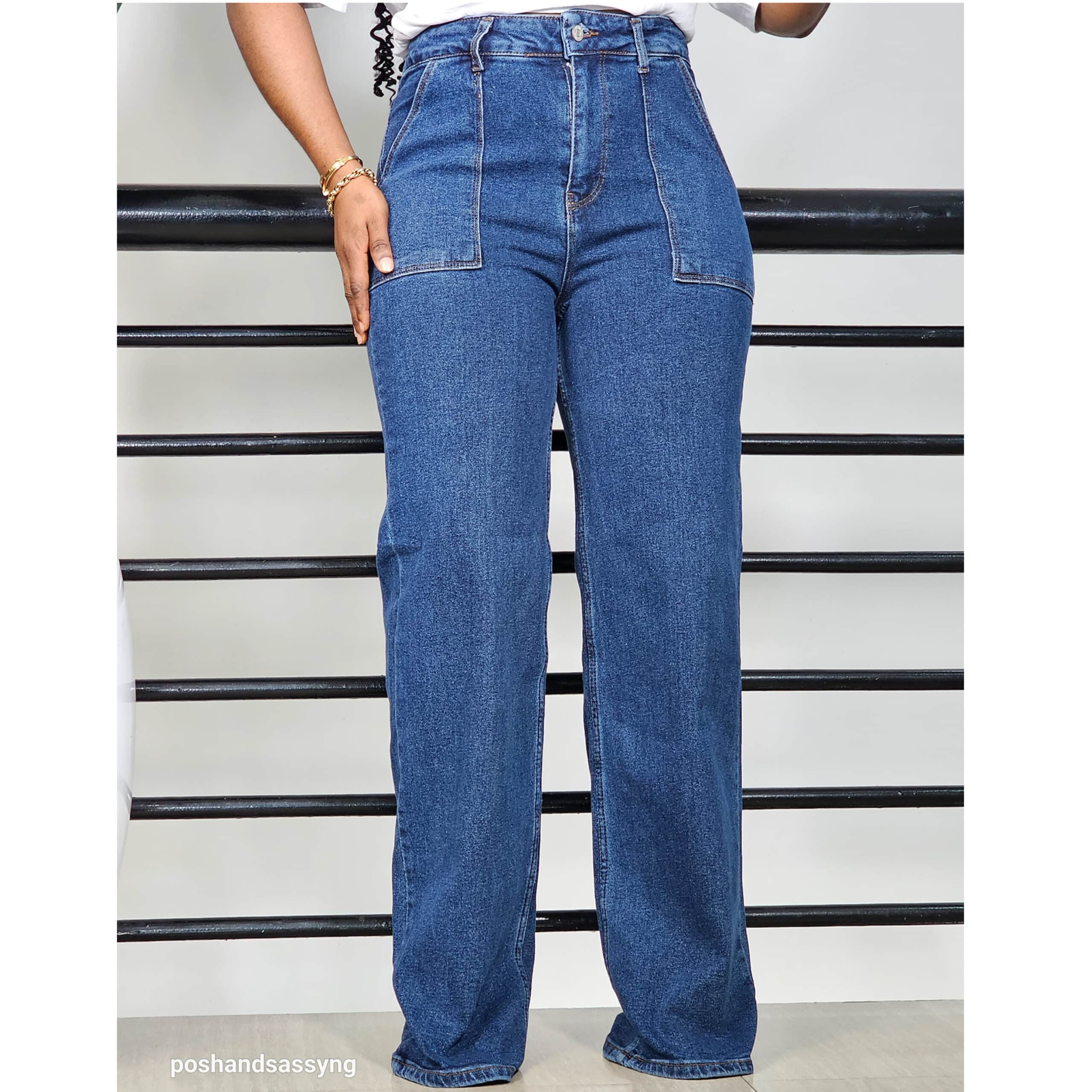 FRONT POCKET STRAIGHT CUT JEAN