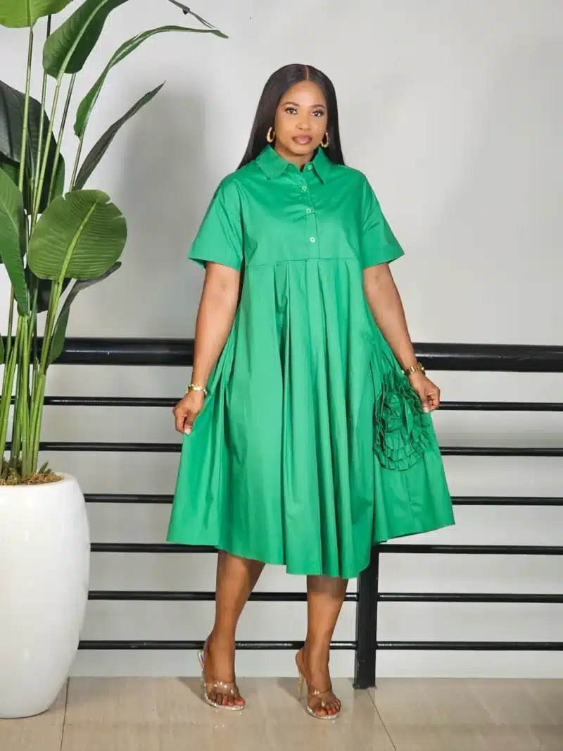 SHIRT DRESS