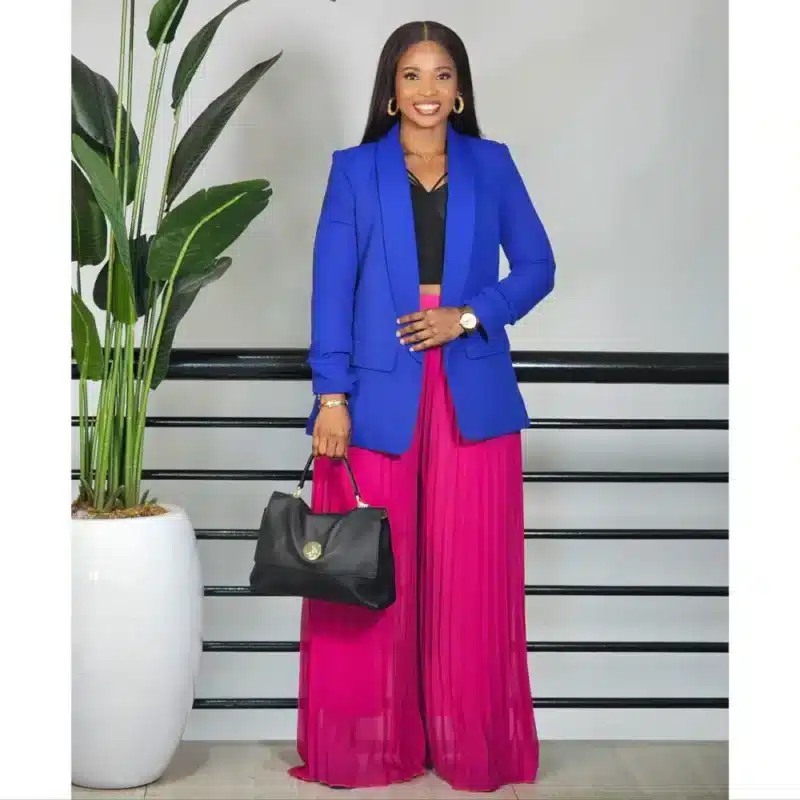 PLEATED CHIFFON PALAZZO PANT - Image 13
