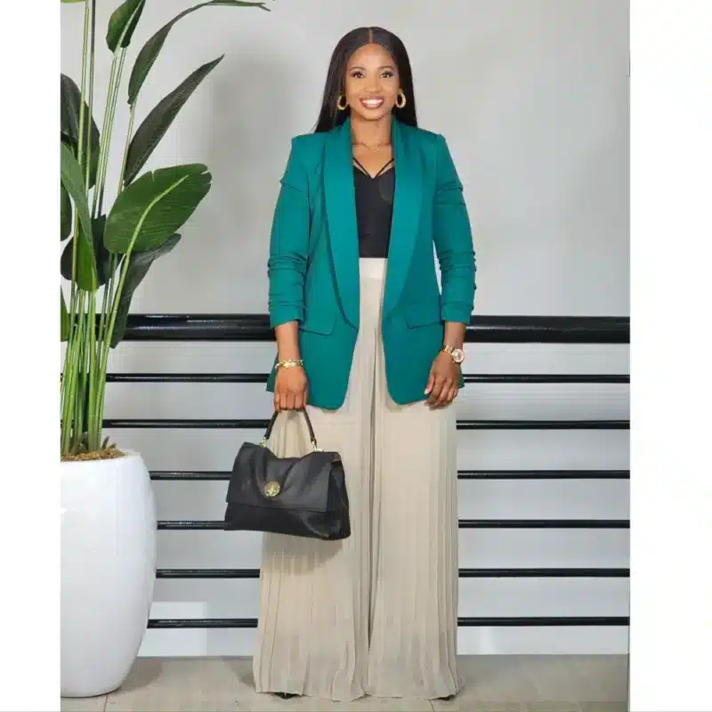 PLEATED CHIFFON PALAZZO PANT - Image 12