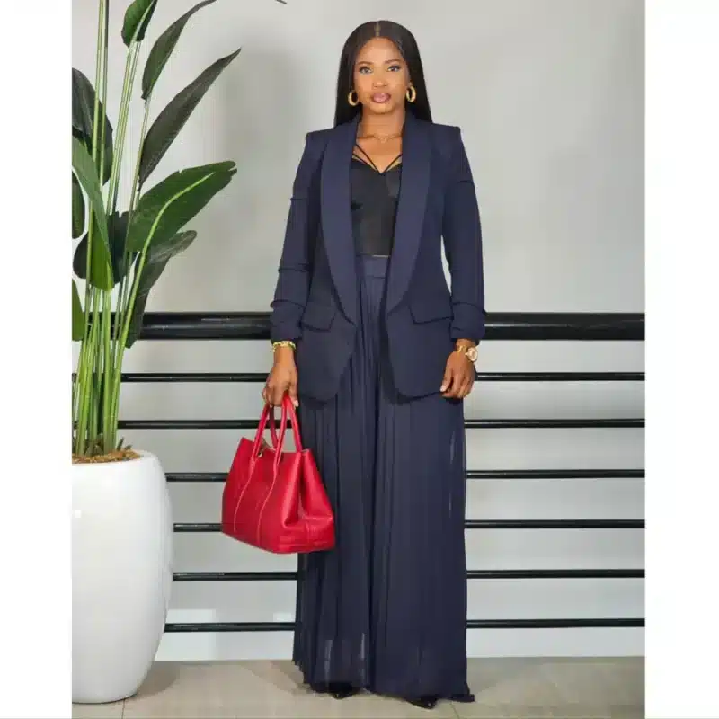 PLEATED CHIFFON PALAZZO PANT - Image 14