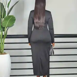 BURST STUDDED BODYCON DRESS - Image 3