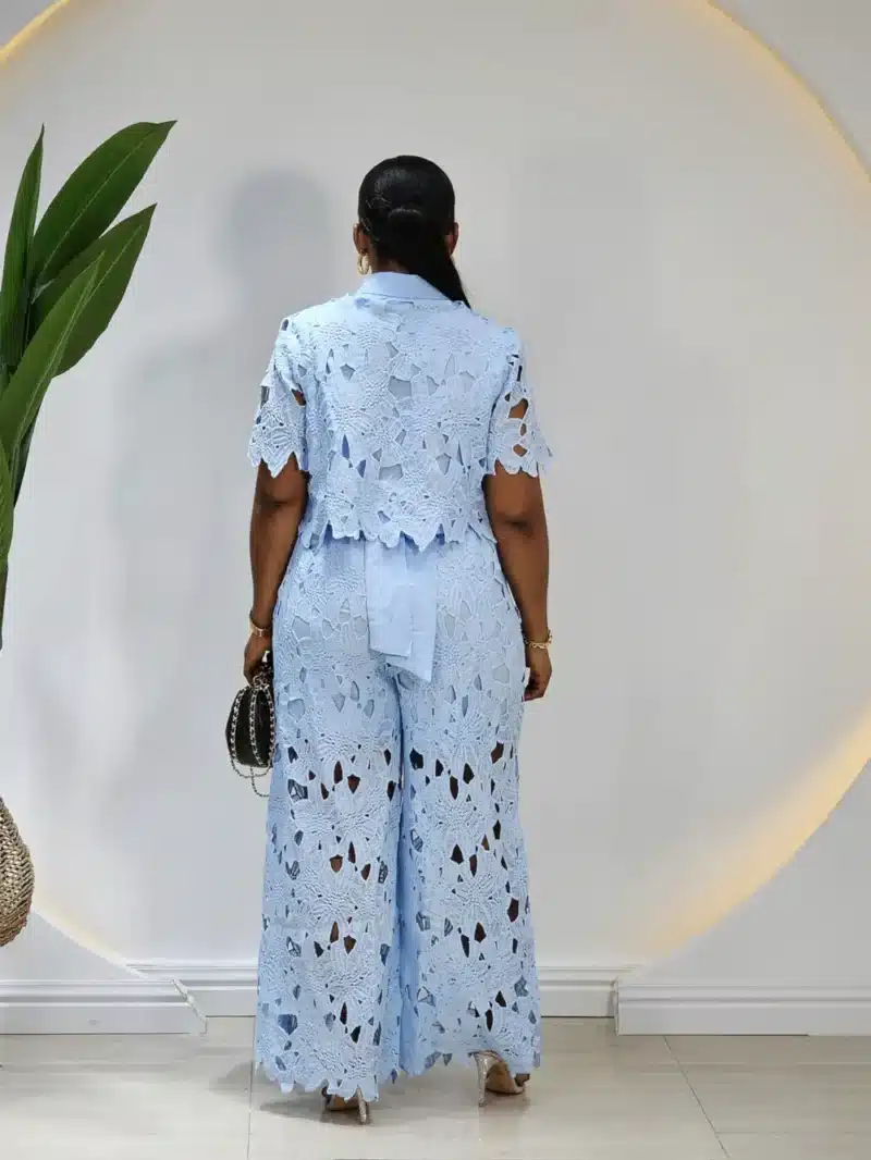 LACE PANT & SHIRT SET - Image 5