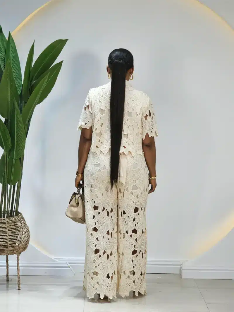 LACE PANT & SHIRT SET - Image 6