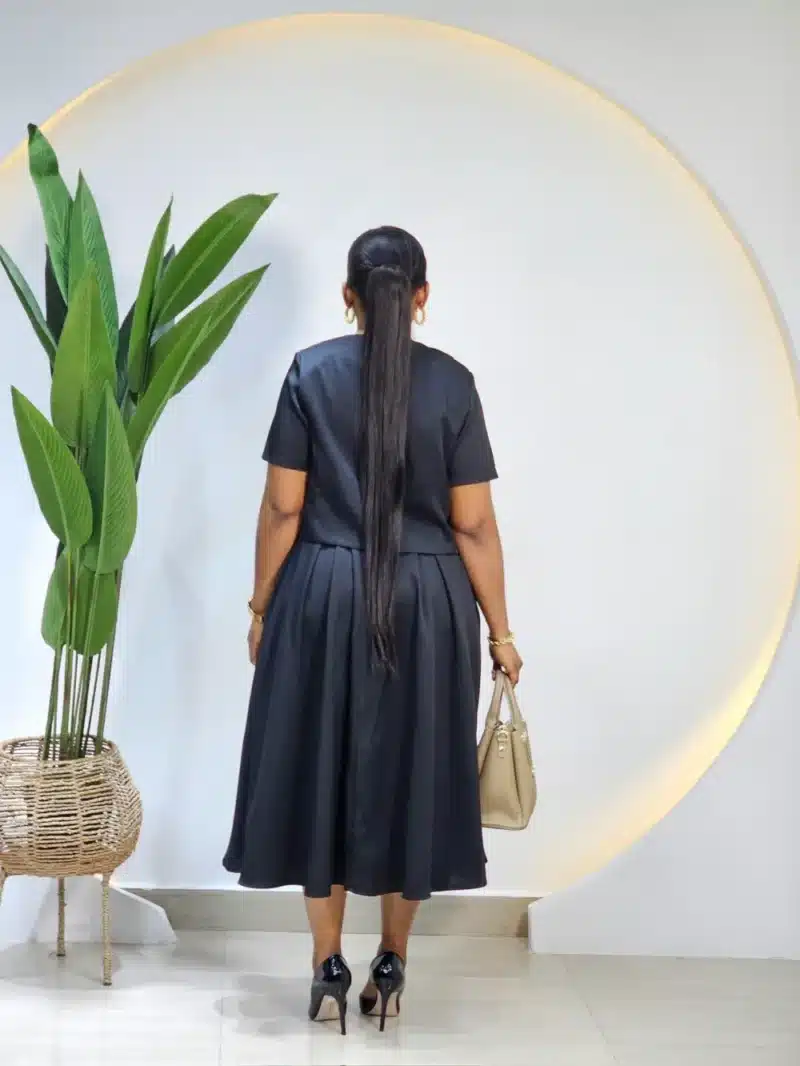 PLEATED SKATER SKIRT & TOP SET - Image 3