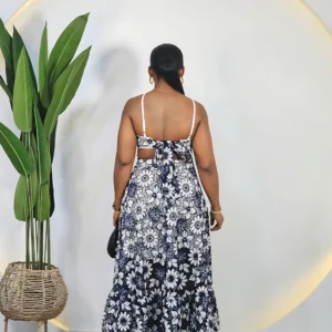 BACK KNOT LACY DRESS - Image 2