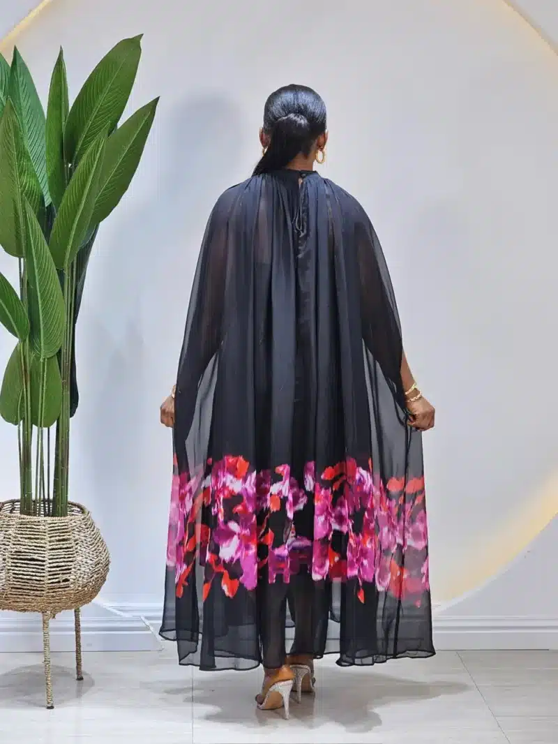 SWING FLORAL HEM DRESS - Image 3