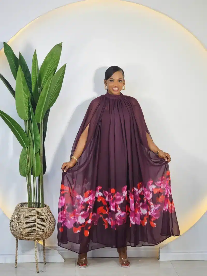 SWING FLORAL HEM DRESS - Image 2