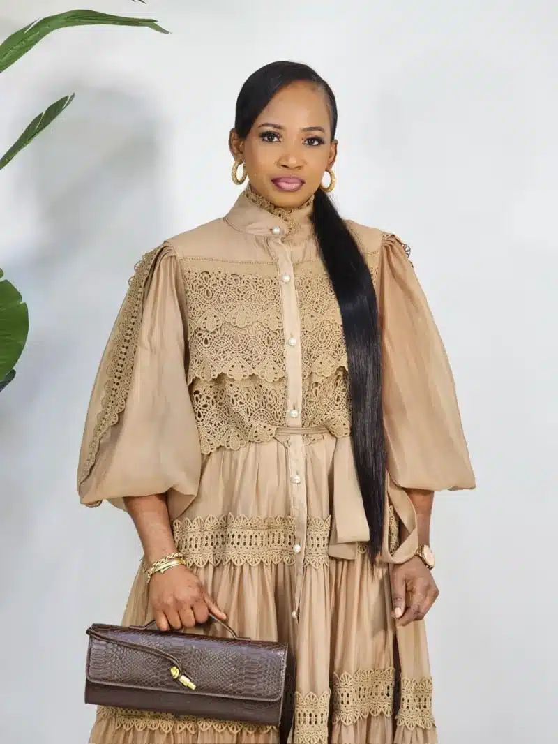 CHEST LAYERS GYPSY BUTTON DOWN DRESS - Image 7