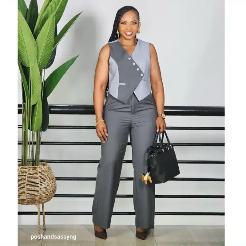 WAIST JACKET & PANT SET - Image 2