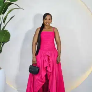 DEEP HEM BUBBLE SPAG DRESS - Image 2