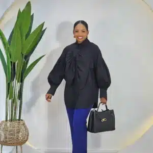 FRONT BOLD BOW SHIRT - Image 3