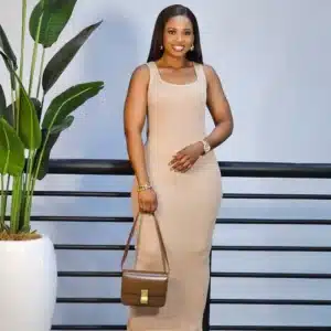 KNIT SLEEVELESS BODYCON DRESS