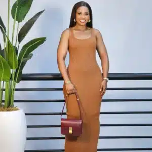 KNIT SLEEVELESS BODYCON DRESS - Image 3