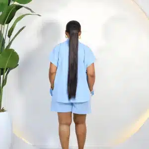 LINEN SHORT & SHIRT SET - Image 4