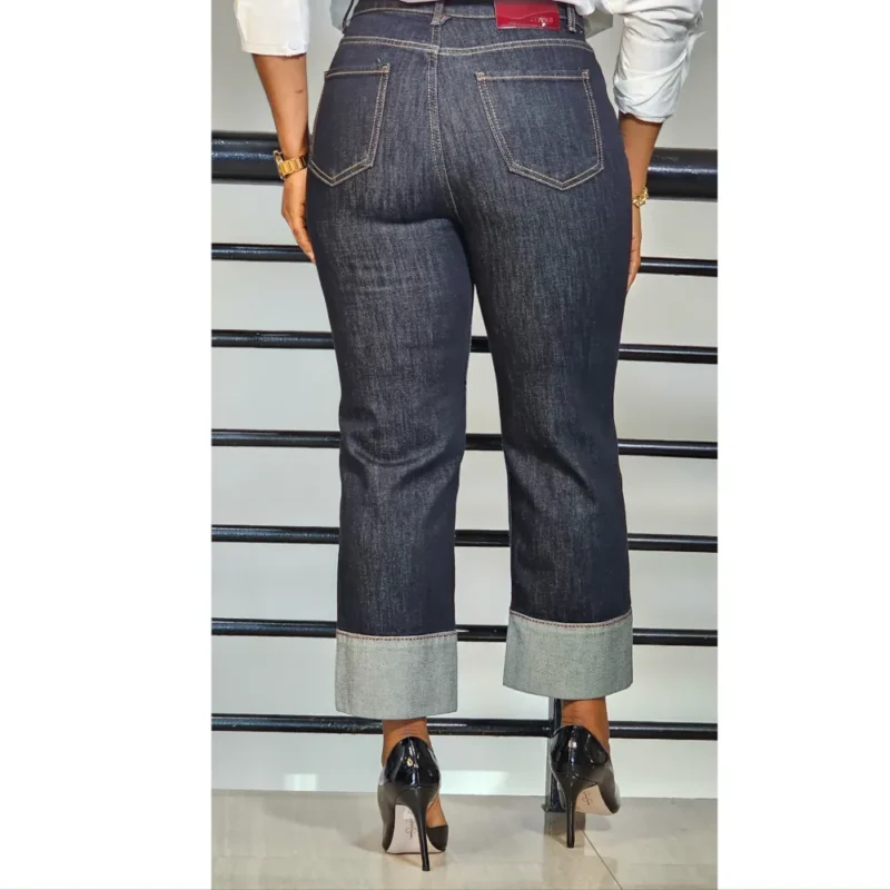 TURN UP CULOTTE JEAN - Image 2