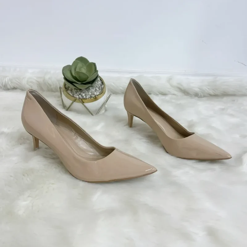PATENT COURT SHOE