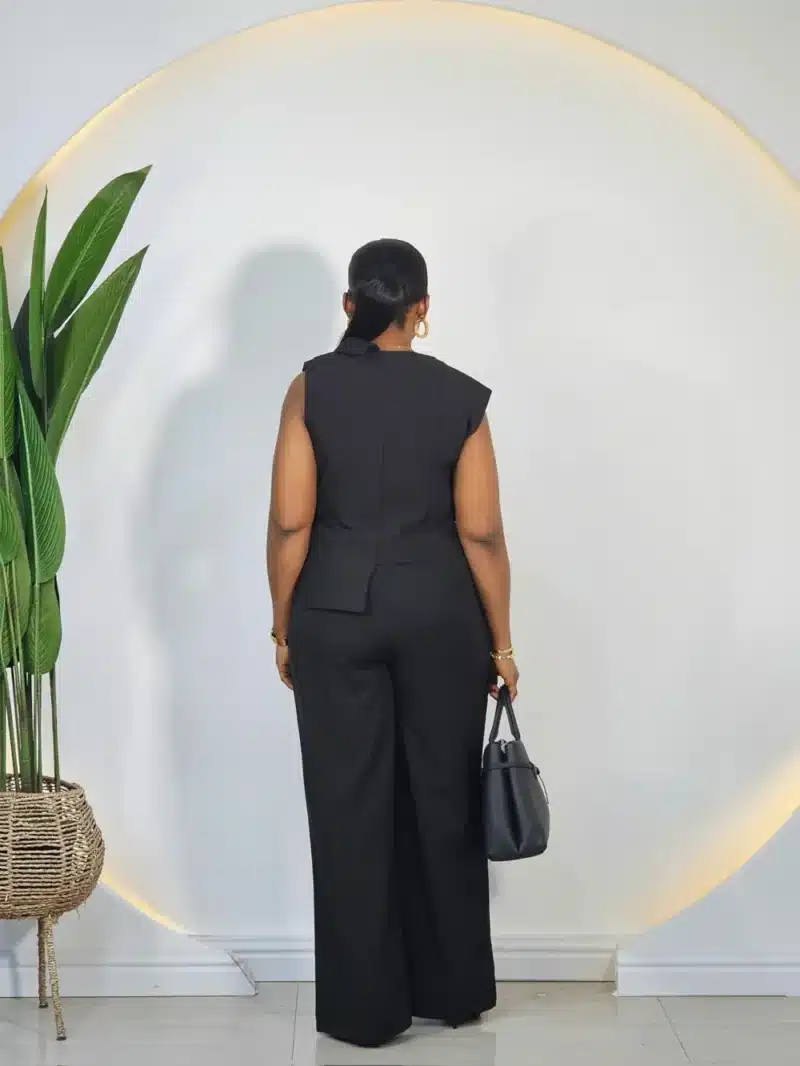 SIDE KNOT WAIST COAT & PANT SET - Image 6