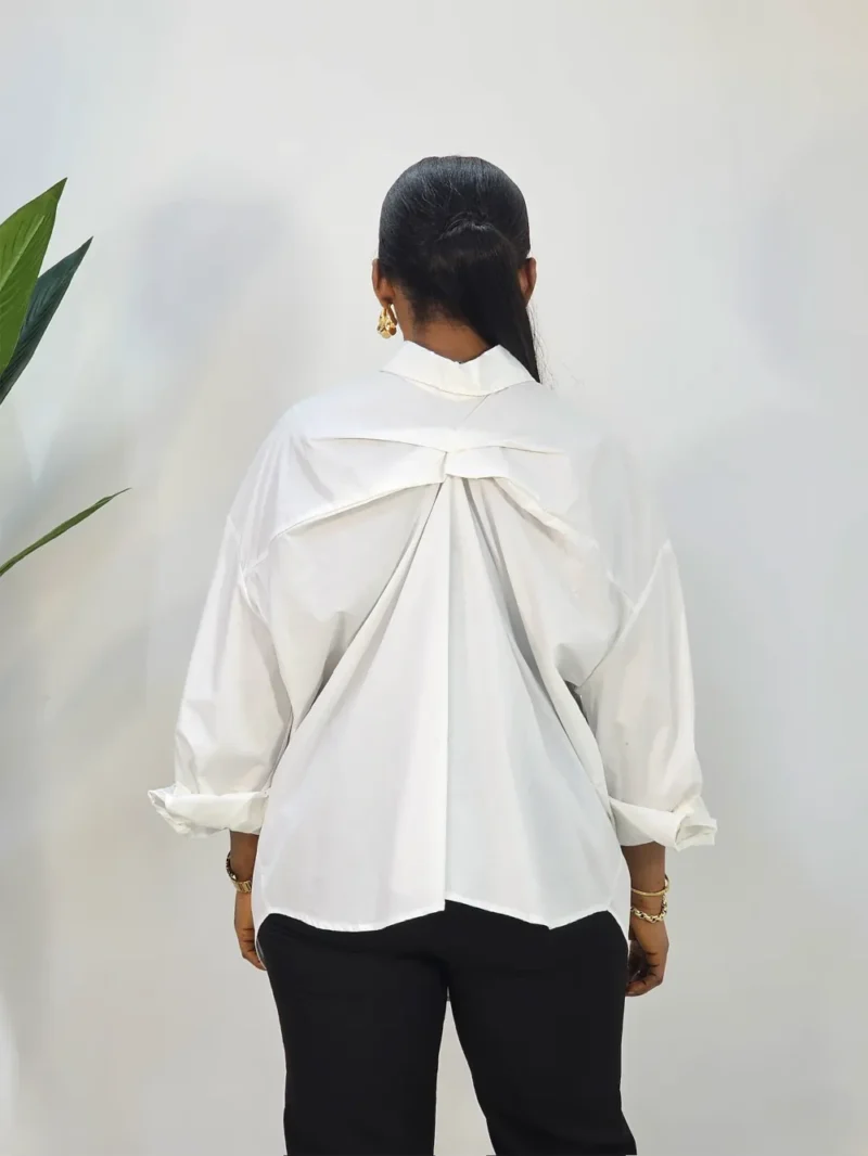 BACK DETAILED SHIRT - Image 4