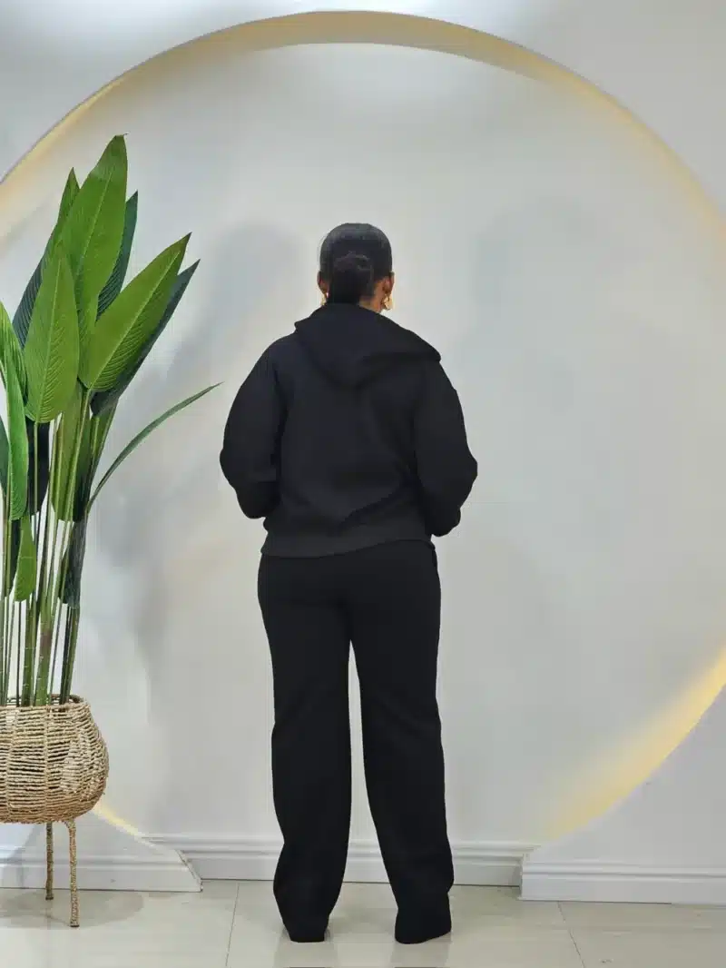 PLAIN HOODIE TRACKSUIT SET - Image 6