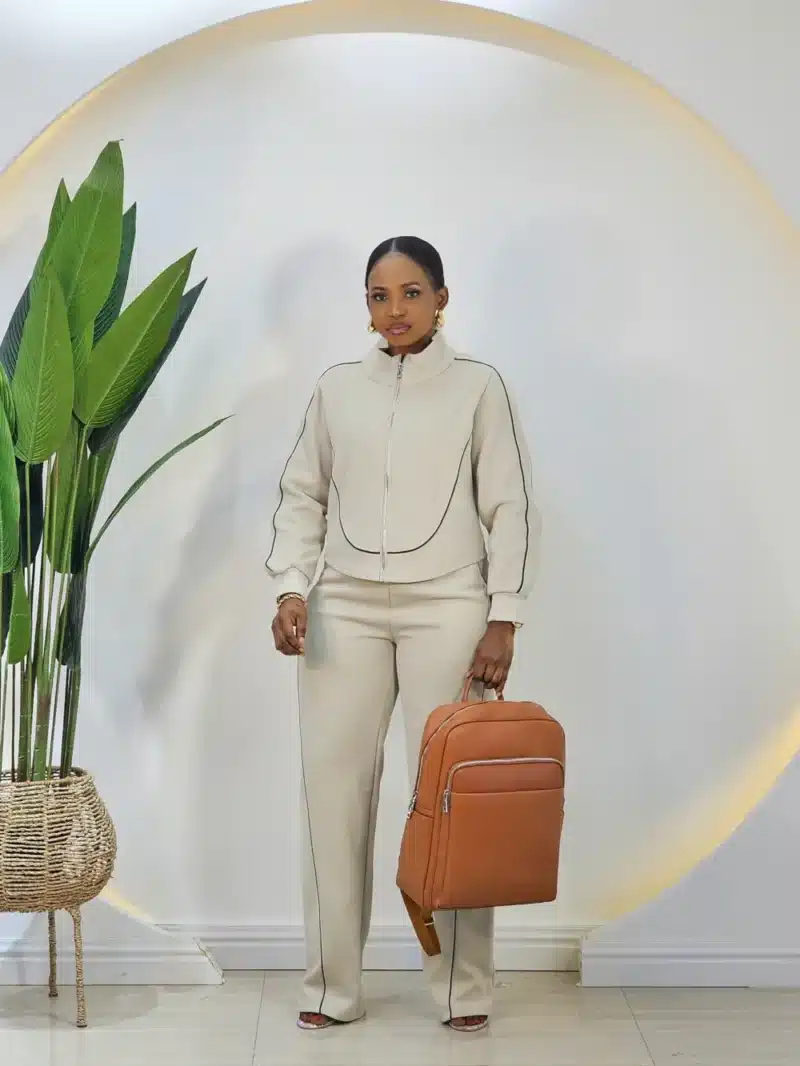 PANEL JUMPER TRACKSUIT SET