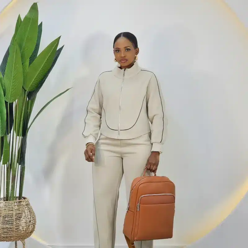 PANEL JUMPER TRACKSUIT SET