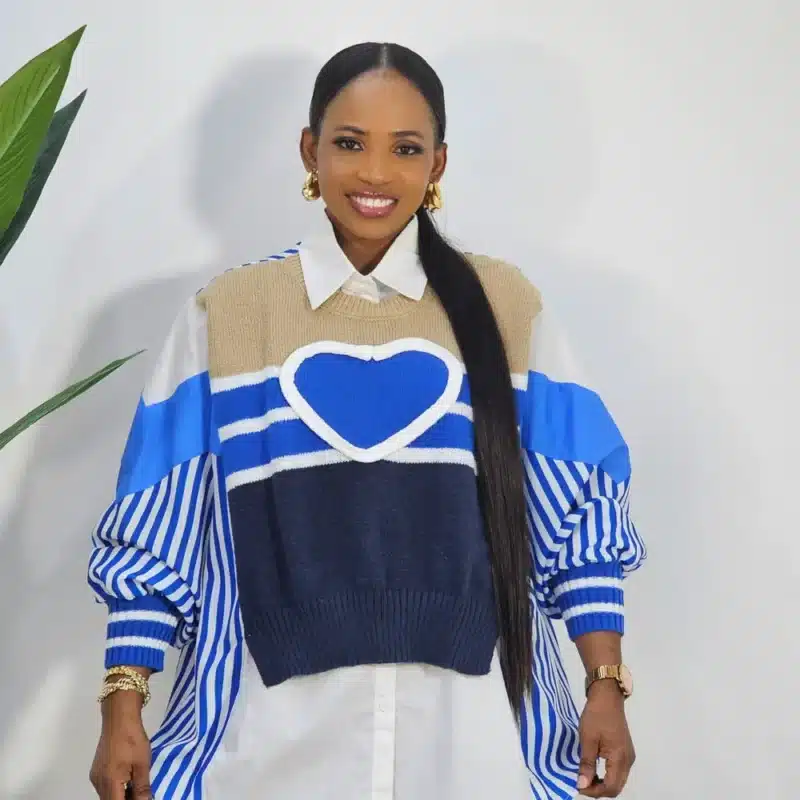 KNIT & STRIPE LOVE SHIRT