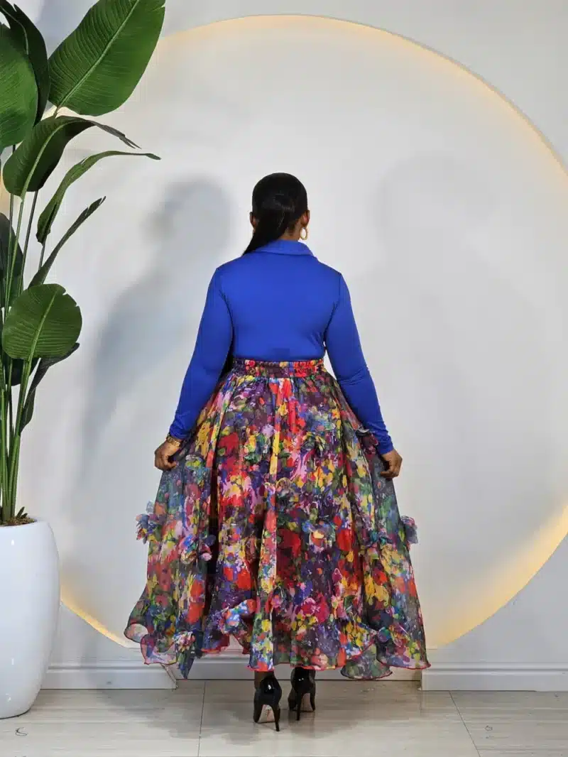 ORGANZA PETALS SKIRT - Image 3