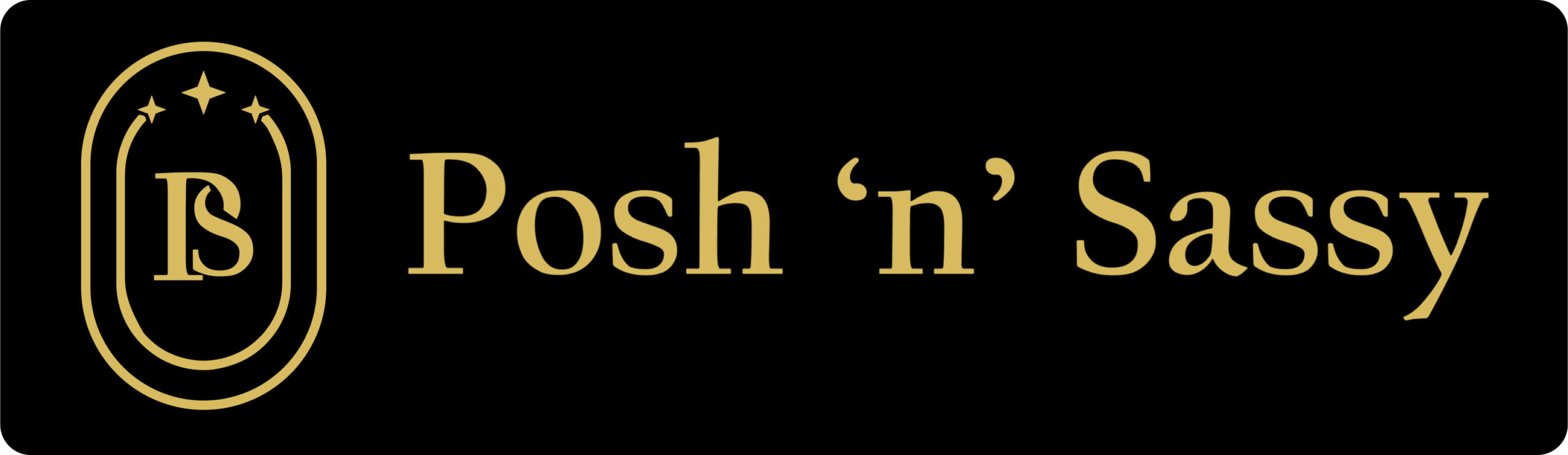 Posh and Sassy Logo for mobile 5