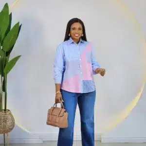 3-TONE STRIPE 3/4 SHIRT - Image 2