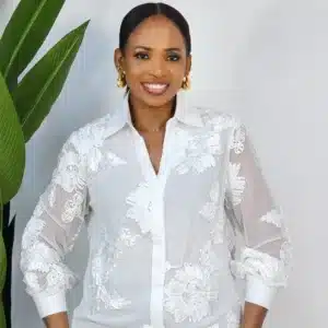 MESH EMBROIDERY SHIRT - Image 3