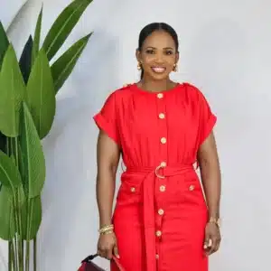 MILITARY INSPIRED BUTTON DOWN DRESS - Image 3