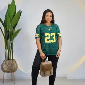 NUMBER INSCRIBED KNIT TOP - Image 2