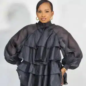 ORGANZA FRONT LAYER KNOT TOP - Image 2