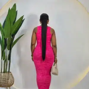 SLEEVELESS BODYCON DRESS - Image 4