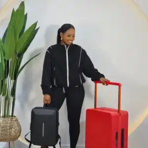 TRIM DRAW STRING HIGH NECK JUMPER - Image 3