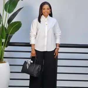 TRIPLE CHEST BUTTON BAGGY SHIRT - Image 4