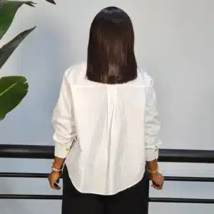 TRIPLE CHEST BUTTON BAGGY SHIRT - Image 6