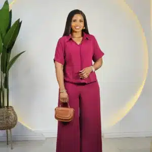 DEEP HEM TSHIRT & PANT SET