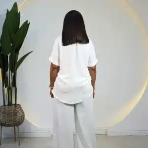 DEEP HEM TSHIRT & PANT SET - Image 4