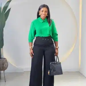 DOUBLE SIDE PLEAT COLLAR SHIRT - Image 4